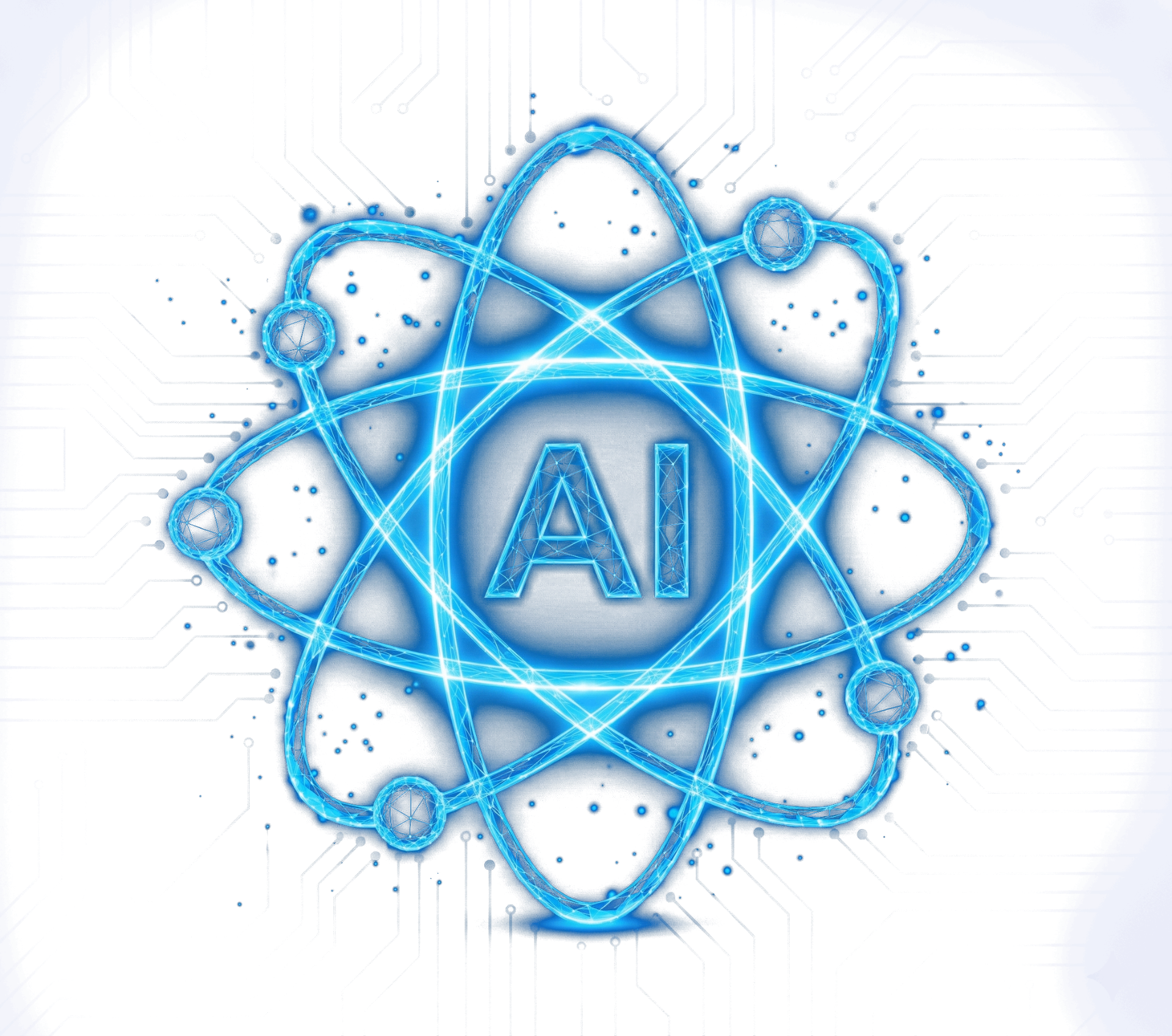 AI Advancement Hologram